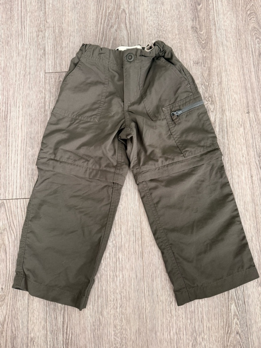 Mec Kids Nylon Hiking Convertible Cargo Pants Size 3t
